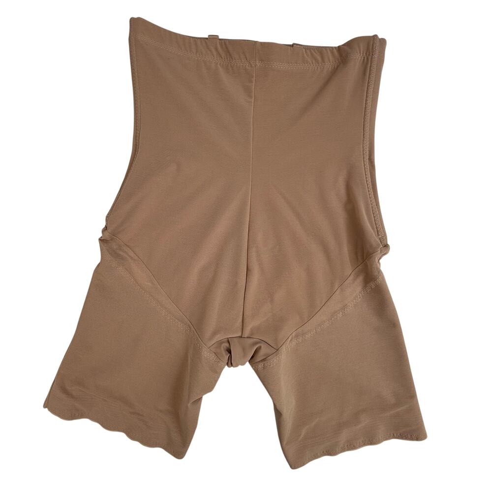 Honeylove SuperPower Mid Thigh Bodysuit Shapewear Nude XL - Picture 2 of 15